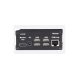 Black Box Video Extender Transmitter/Receiver - 1 Input Device - 1 Output Device - 5 x USB - 2 x DVI In - 1 x DVI Out - Twisted Pair - Desktop ACX300-R2